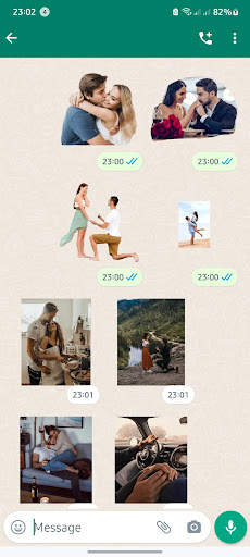  18 Stickers For WhatsApp screenshot 2