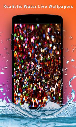 Glitter live wallpaper screenshot 4