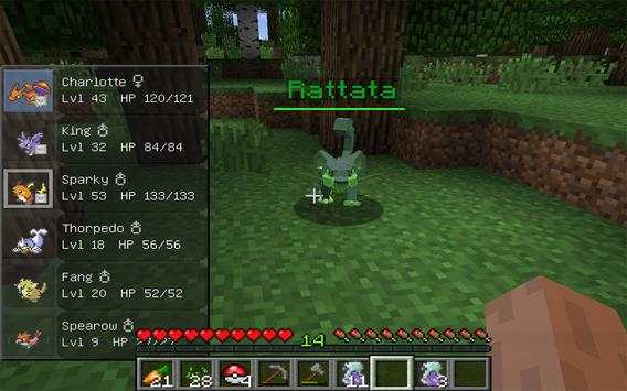 Pixelmon Mod Untuk MCPE screenshot 1