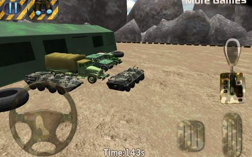 Army parking 3D - Parking game screenshot 1