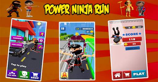 Power Ninja Running: Superboy and Friends screenshot 5