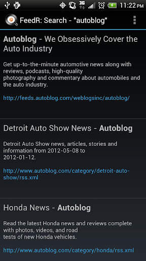 FeedR News Reader 5 تصوير الشاشة