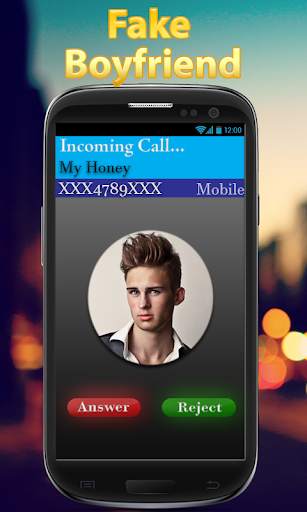 Fake boyfriend calling - Prank screenshot 1