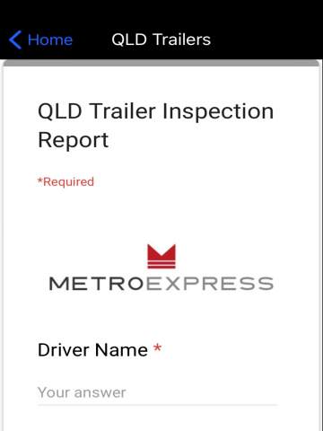 Metro Express App screenshot 2