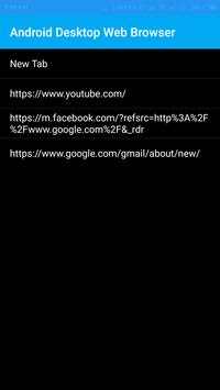 Android Desktop Web Browser screenshot 6