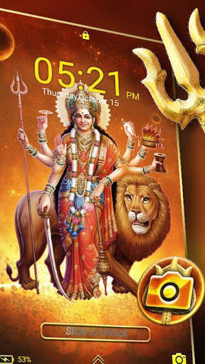 Maa Durga Launcher Theme screenshot 3