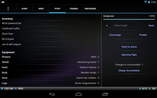 Godville screenshot 4