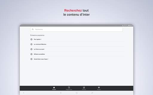 France Inter - radio, actus 11 تصوير الشاشة