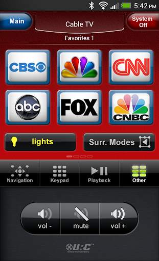 CC Control Mobile for Android™ screenshot 1