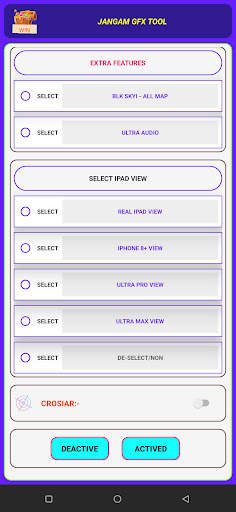GFX TOOL FOR BGMI -JANGAM GFX screenshot 8