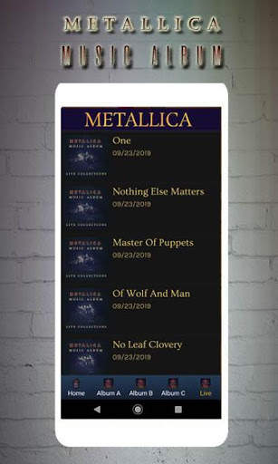 metallica albums song mp3 rock song pop song 150+ screenshot 3