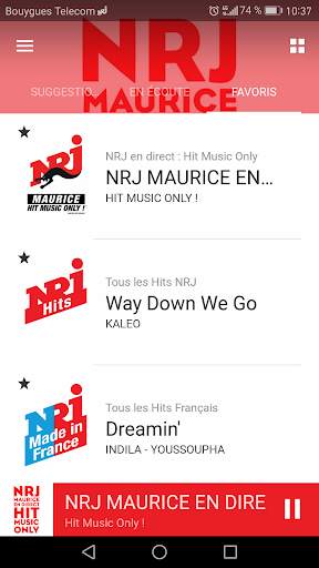 NRJ Maurice screenshot 2