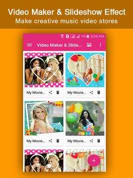 Video Maker & Slideshow Effect screenshot 1
