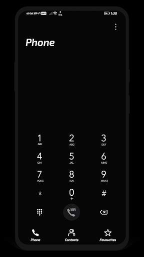Pitch Black EMUI 5/8/10 Theme 4 تصوير الشاشة