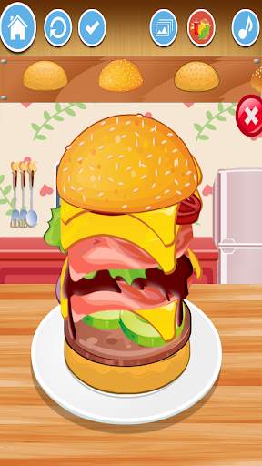 My Fun Burger Maker Cooking Game screenshot 5
