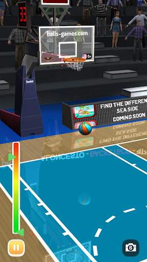 Basketball 3D Shooting Contest, real free shootout screenshot 23