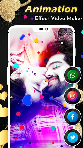 Romantic Effect Photo Video Maker screenshot 5