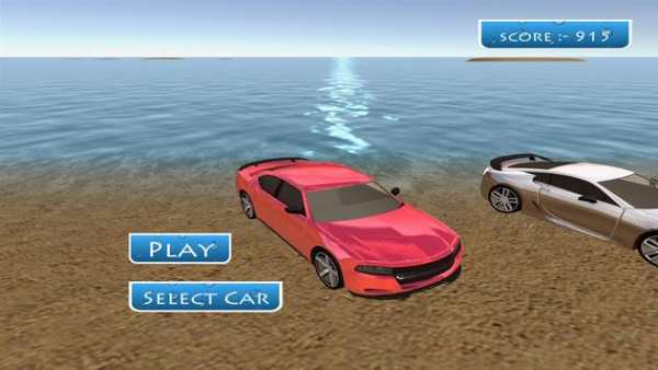 Beach Sport Car Racing Xtreme screenshot 1