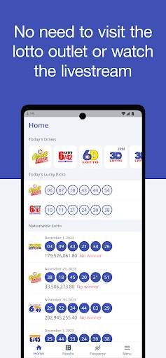 PCSO Lotto Results screenshot 1