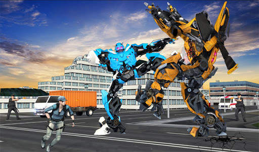 Grand Robot Car Battle:USA Robot Super Car screenshot 7