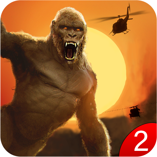 Kaiju Godzilla VS Kong Gorilla City destruction 2 icon