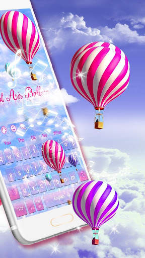 Beautiful Hot Air Balloons Keyboard screenshot 1