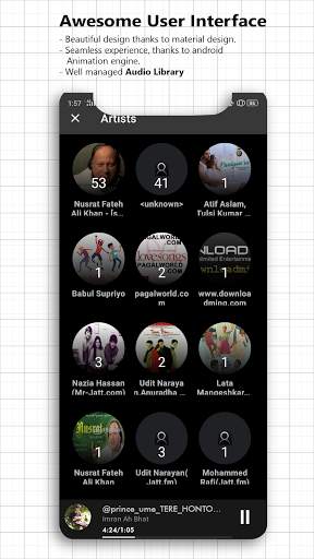Rhythm - Music Player 4 تصوير الشاشة