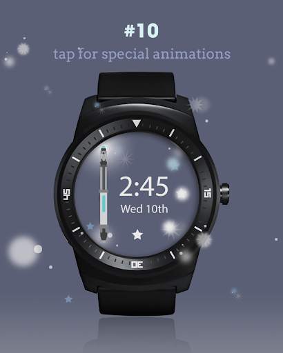 Time and Space Watch Face screenshot 3