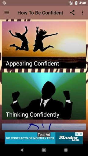 HOW TO BE CONFIDENT screenshot 1