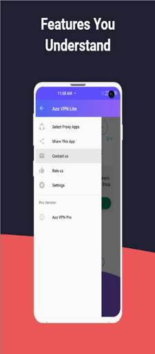 Aza VPN Lite - Fast Proxy VPN screenshot 4