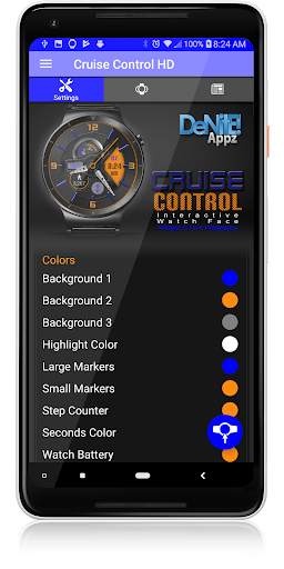 Cruise Control HD Watch Face Widget Live Wallpaper screenshot 5