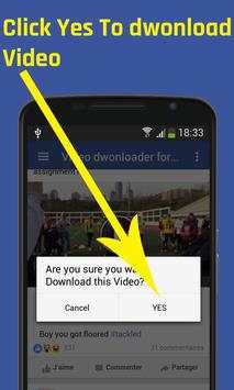 Video Dwonloader For Facebook screenshot 5