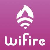 Free WiFi Map, Connect: WiFire logo