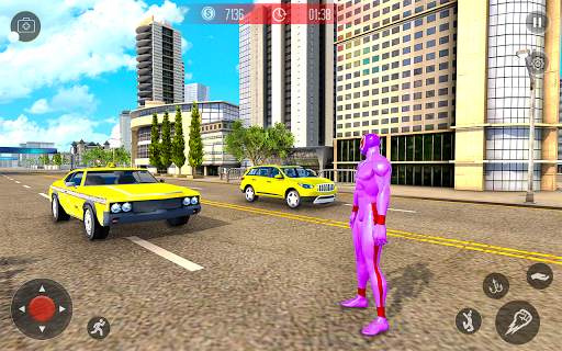 Amazing Spider Crime Hero: Gangster Rope Hero Game screenshot 10