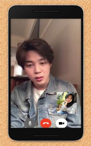 Jimin BTS Fake Video Call screenshot 4