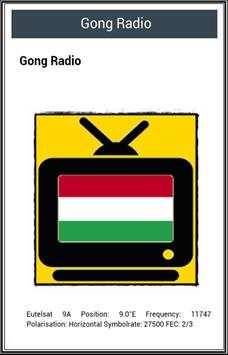 Free TV Channel Hungary स्क्रीनशॉट 2