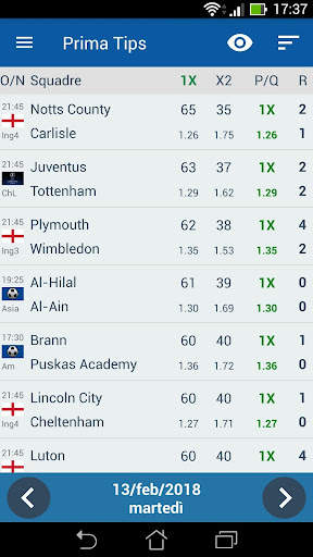 Pronostici calcio Prima Tips screenshot 4