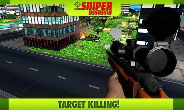 Crime City Sniper Assassin 3D screenshot 6