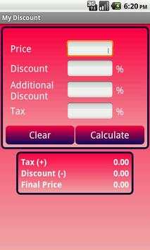 My Discount screenshot 1