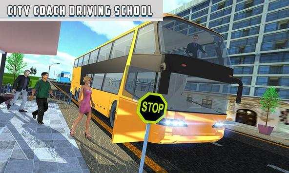 Modern Bus Coach NY City Driving School Test screenshot 4