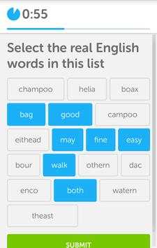 Duolingo English Test स्क्रीनशॉट 2