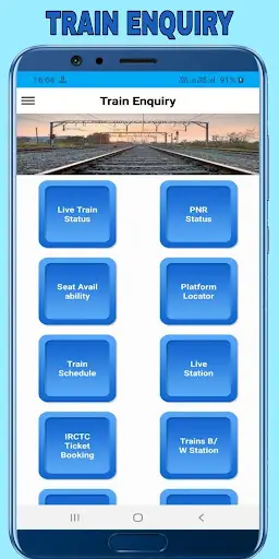 Train Enquiry Live Train PNR screenshot 1