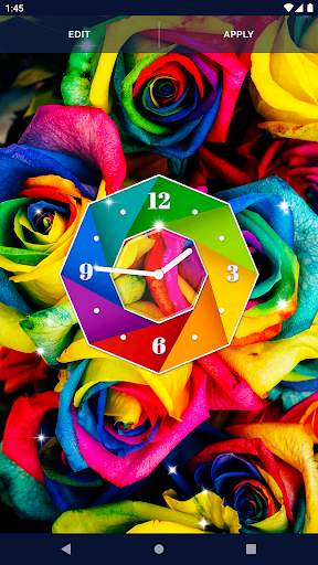 Rainbow Clock HD Wallpapers screenshot 6