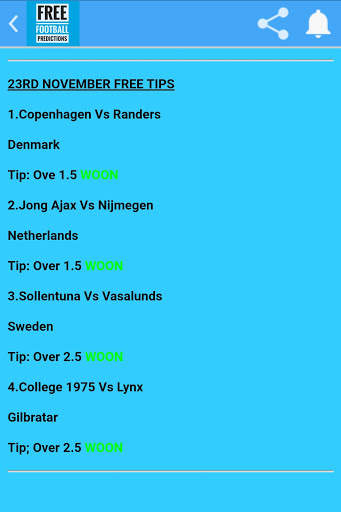Football Predictions: Free Daily Betting Suretips. screenshot 2