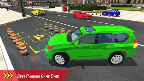 4x4 Street Prado Car Parking Lot screenshot 2
