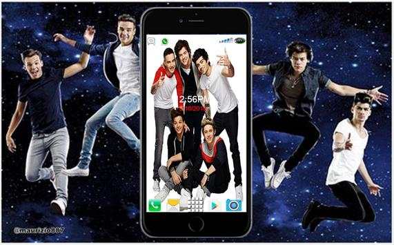 One Direction Wallpaper HD screenshot 2