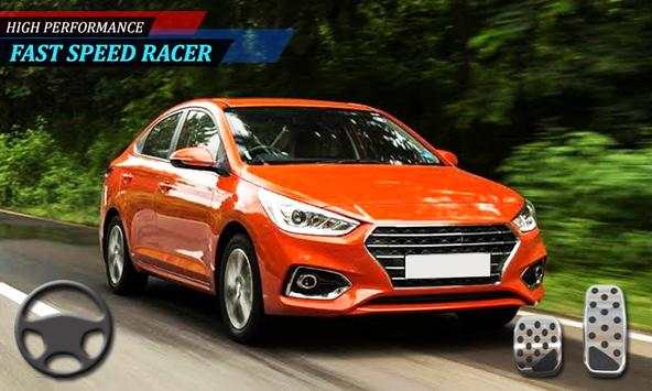 Elantra Car games Racing 3d free Simulator screenshot 1