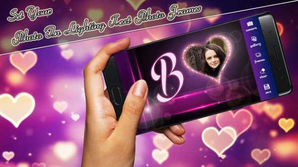 Lighting Text Photo Frames 2018 3 تصوير الشاشة