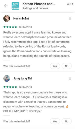 Korean Phrases and Conversations Free 2021 screenshot 4