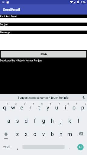 Email screenshot 1